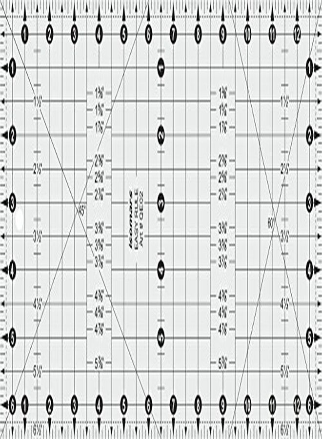 مسطرة مستطيلة للخياطة من إيسومارس